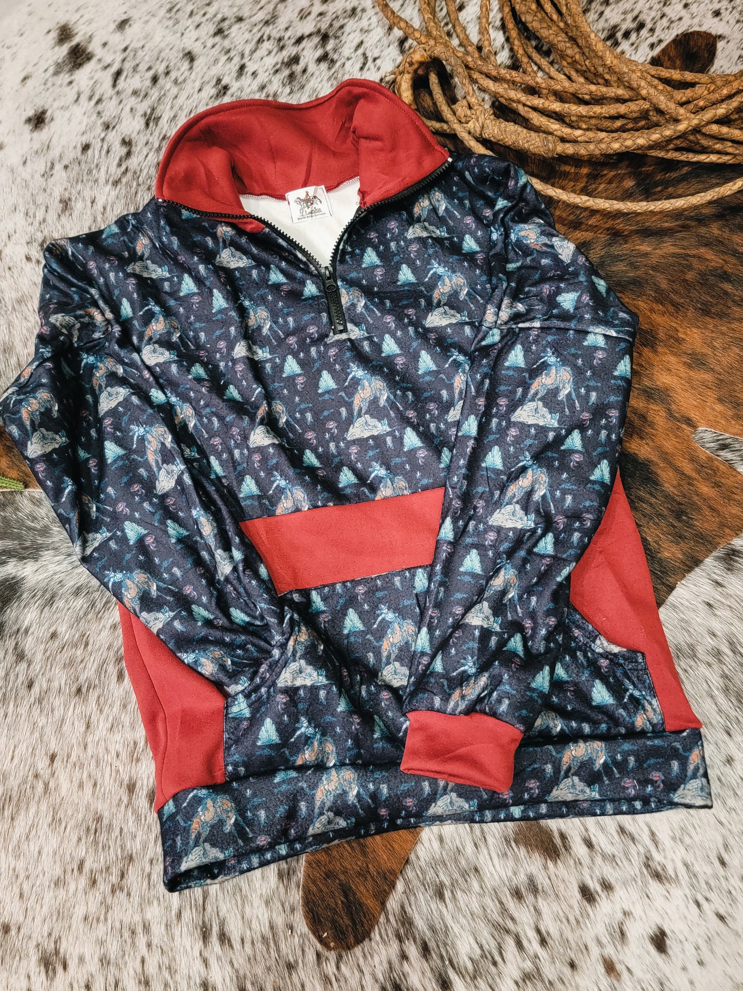 Bronc Days Quarter Zip (Adults)