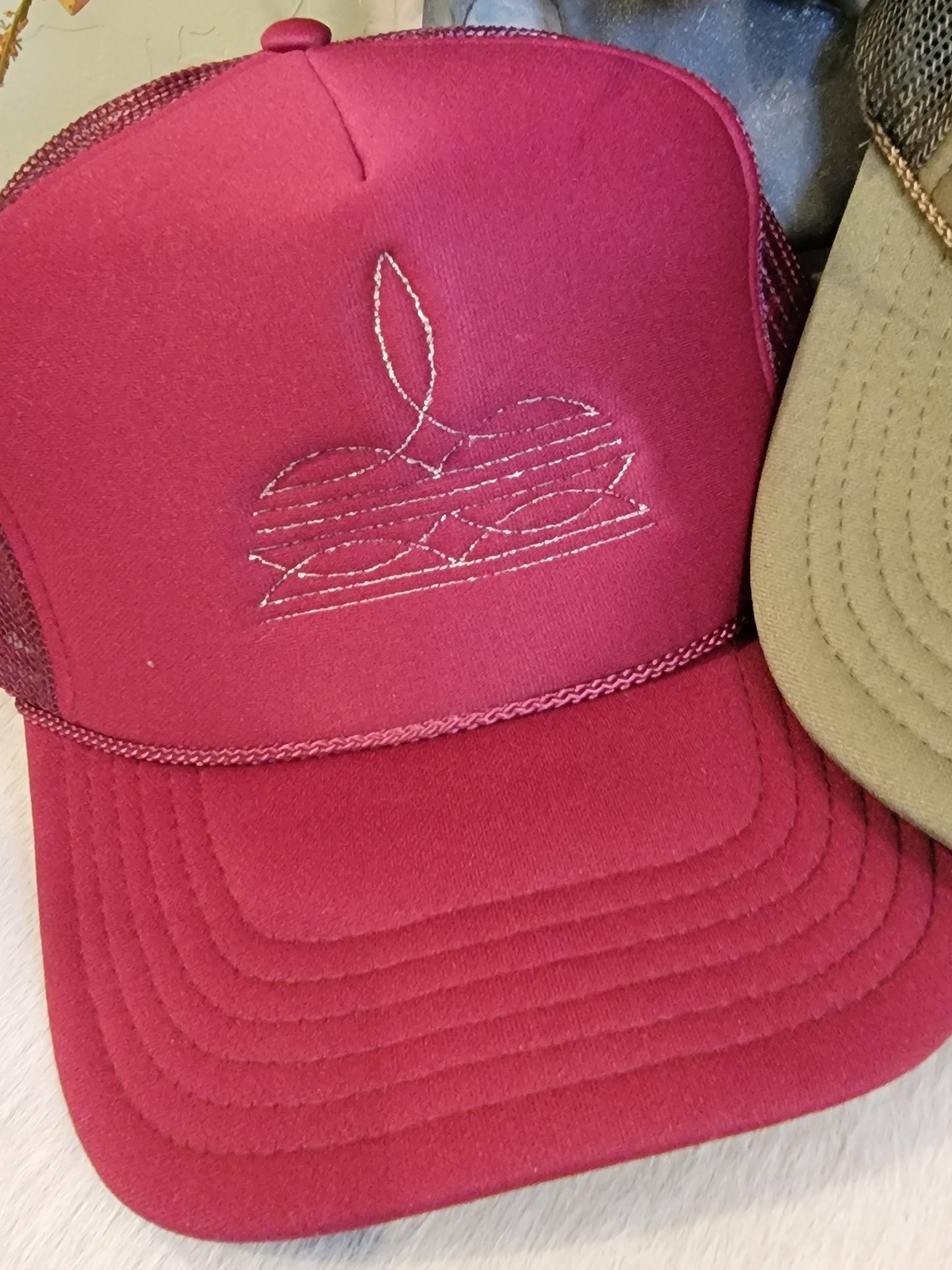 Boot Stitch Trucker