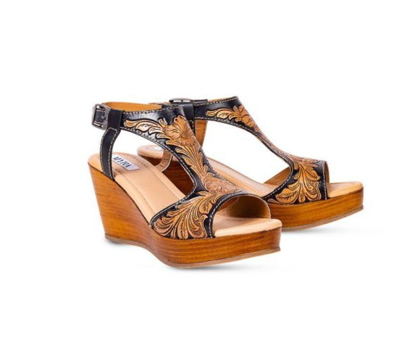 Deadwood Tooled Wedge