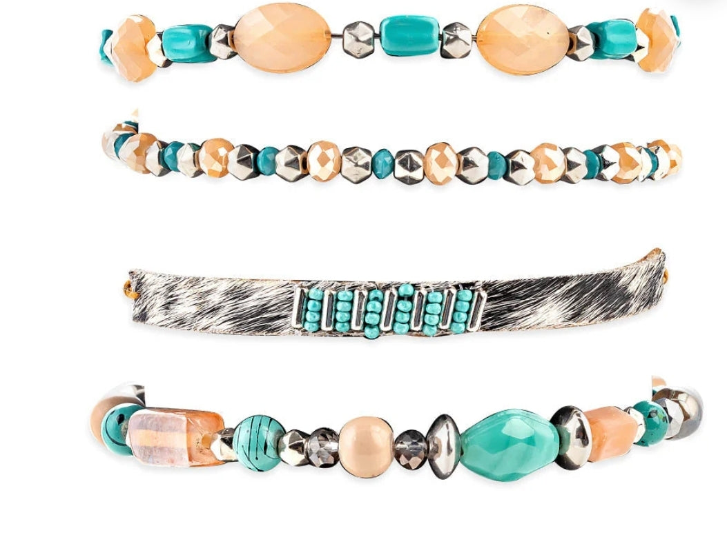 Fallon's Love Stacked Bracelet