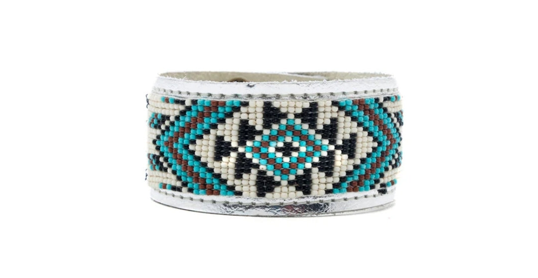 Halina River Leather Cuff