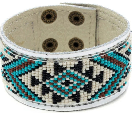 Halina River Leather Cuff
