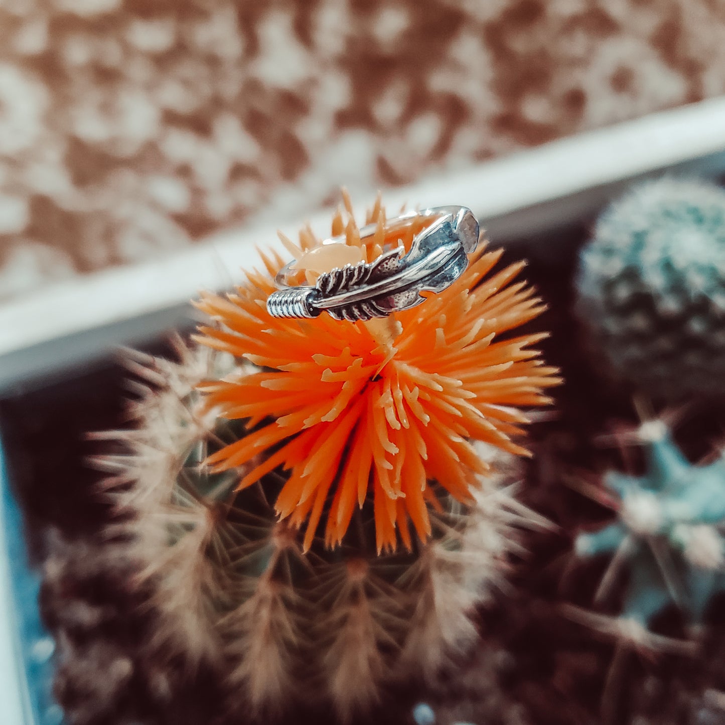 Feather Stacker Ring