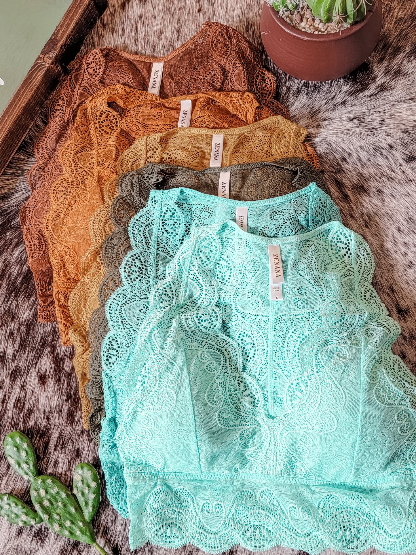 Lace Razorback Bralette