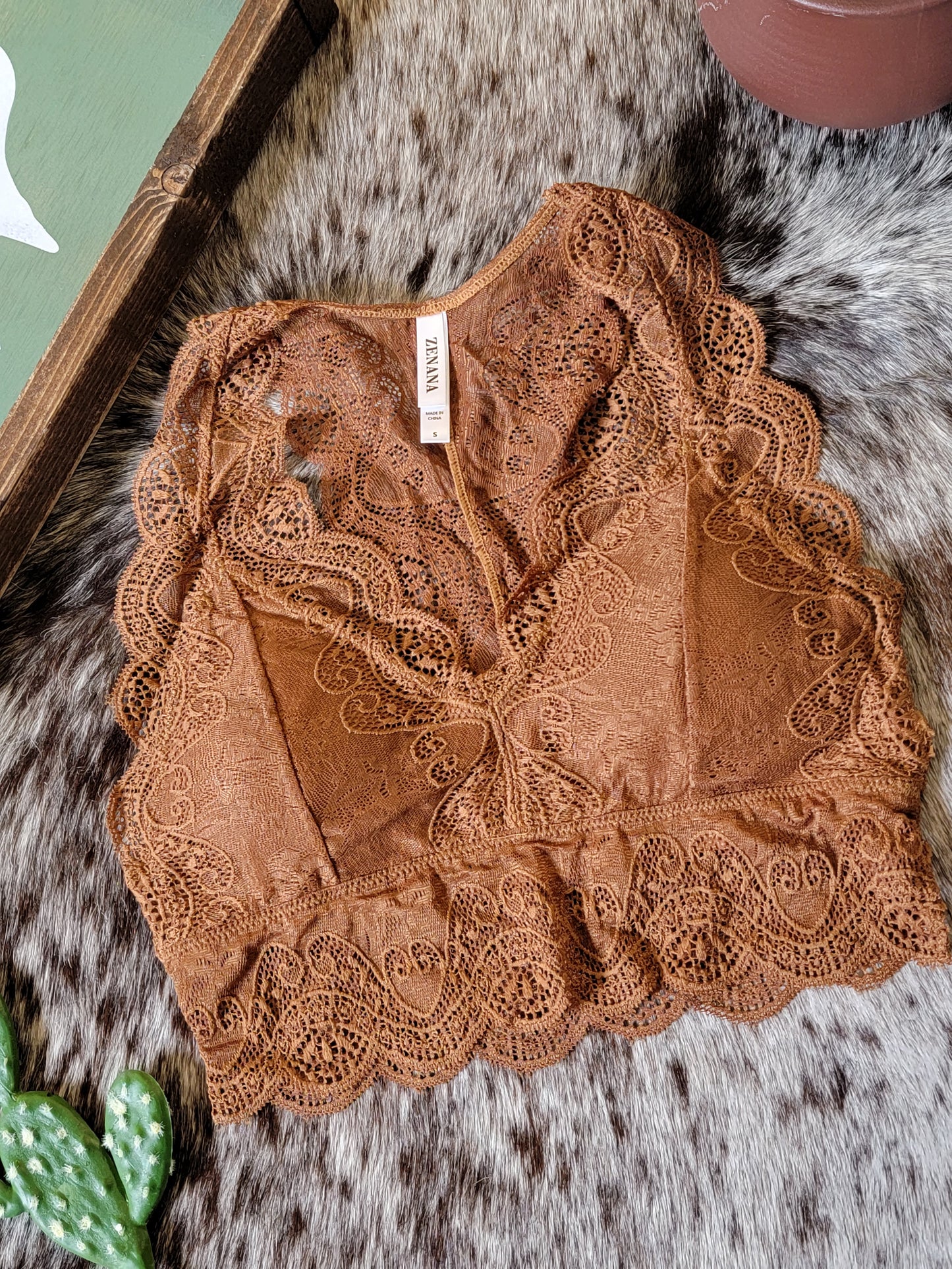 Lace Razorback Bralette