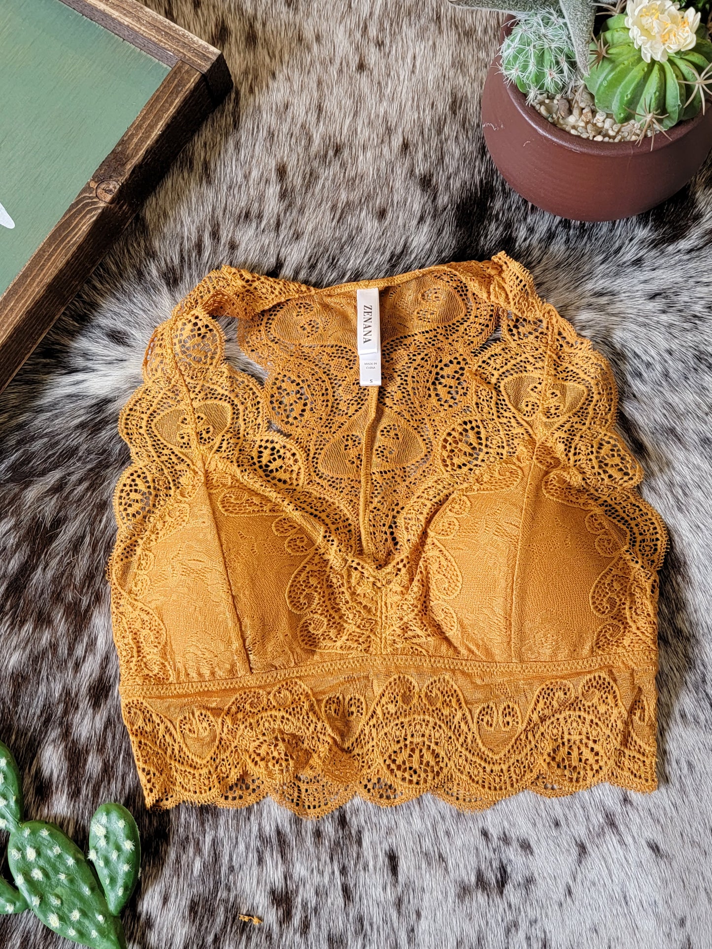 Lace Razorback Bralette