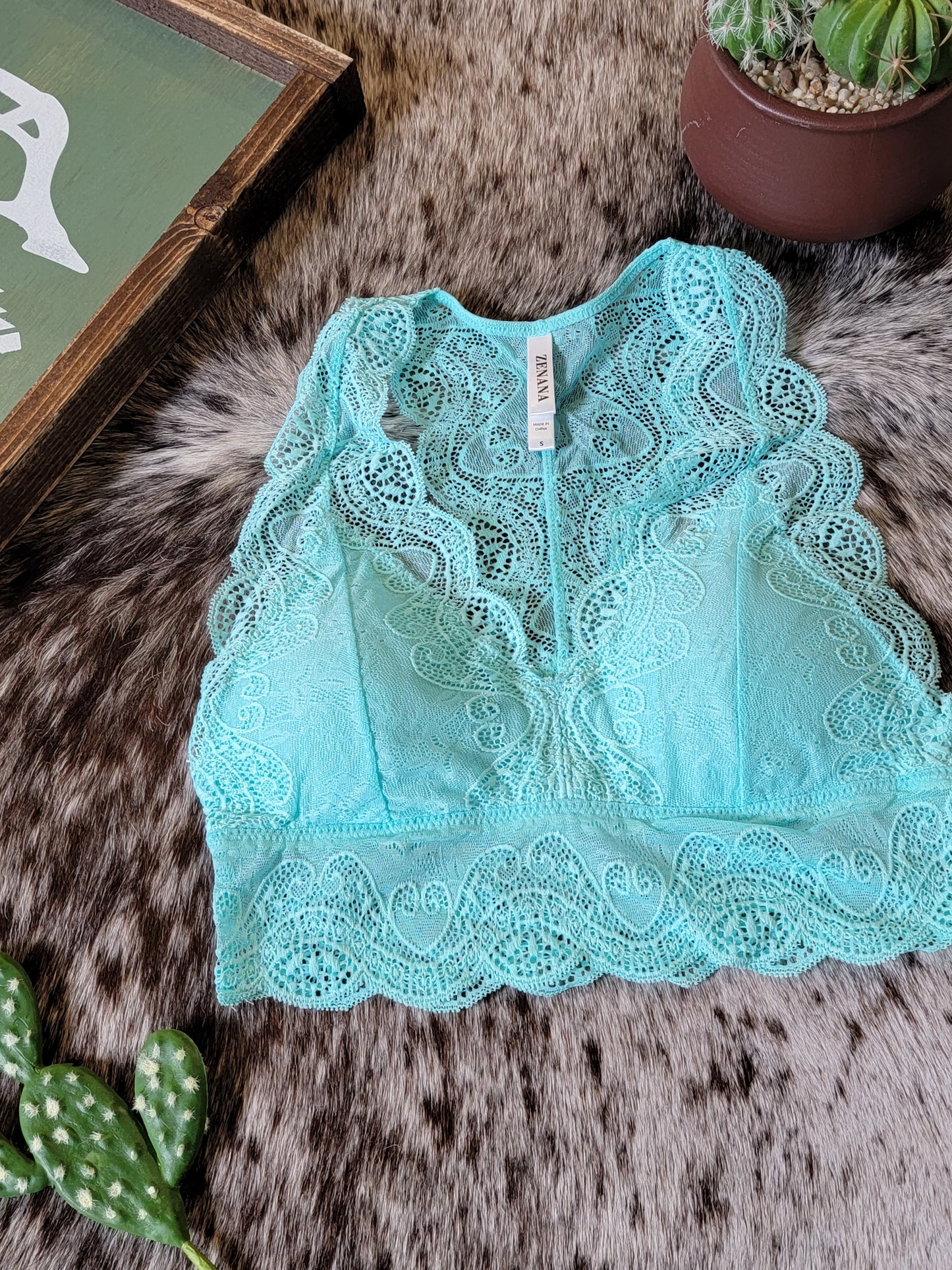 Lace Razorback Bralette