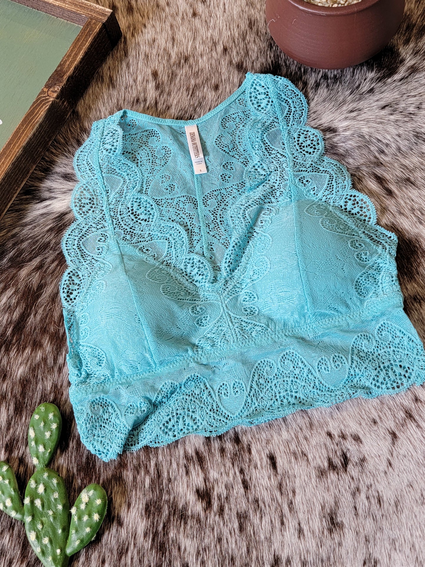 Lace Razorback Bralette