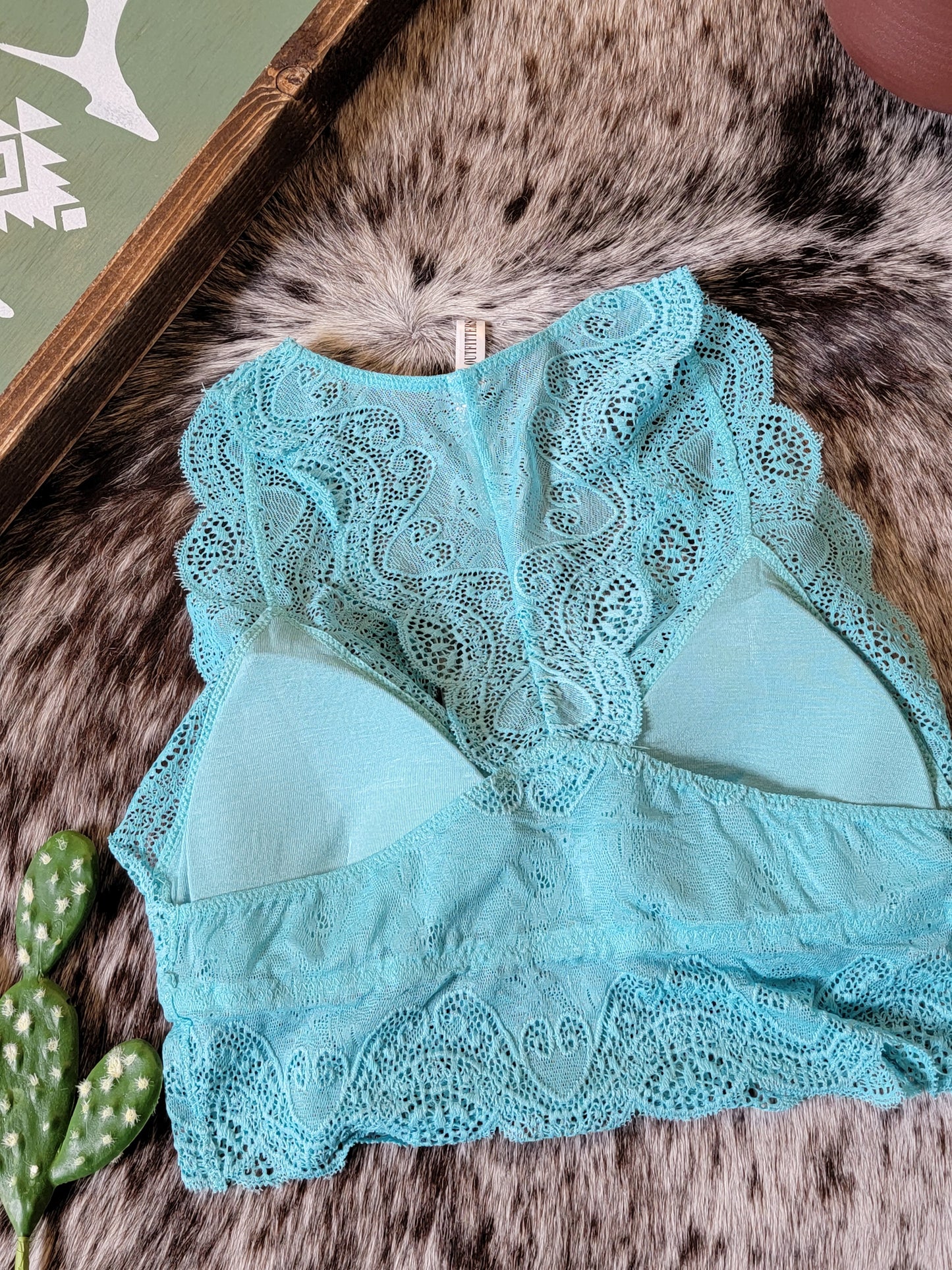 Lace Razorback Bralette