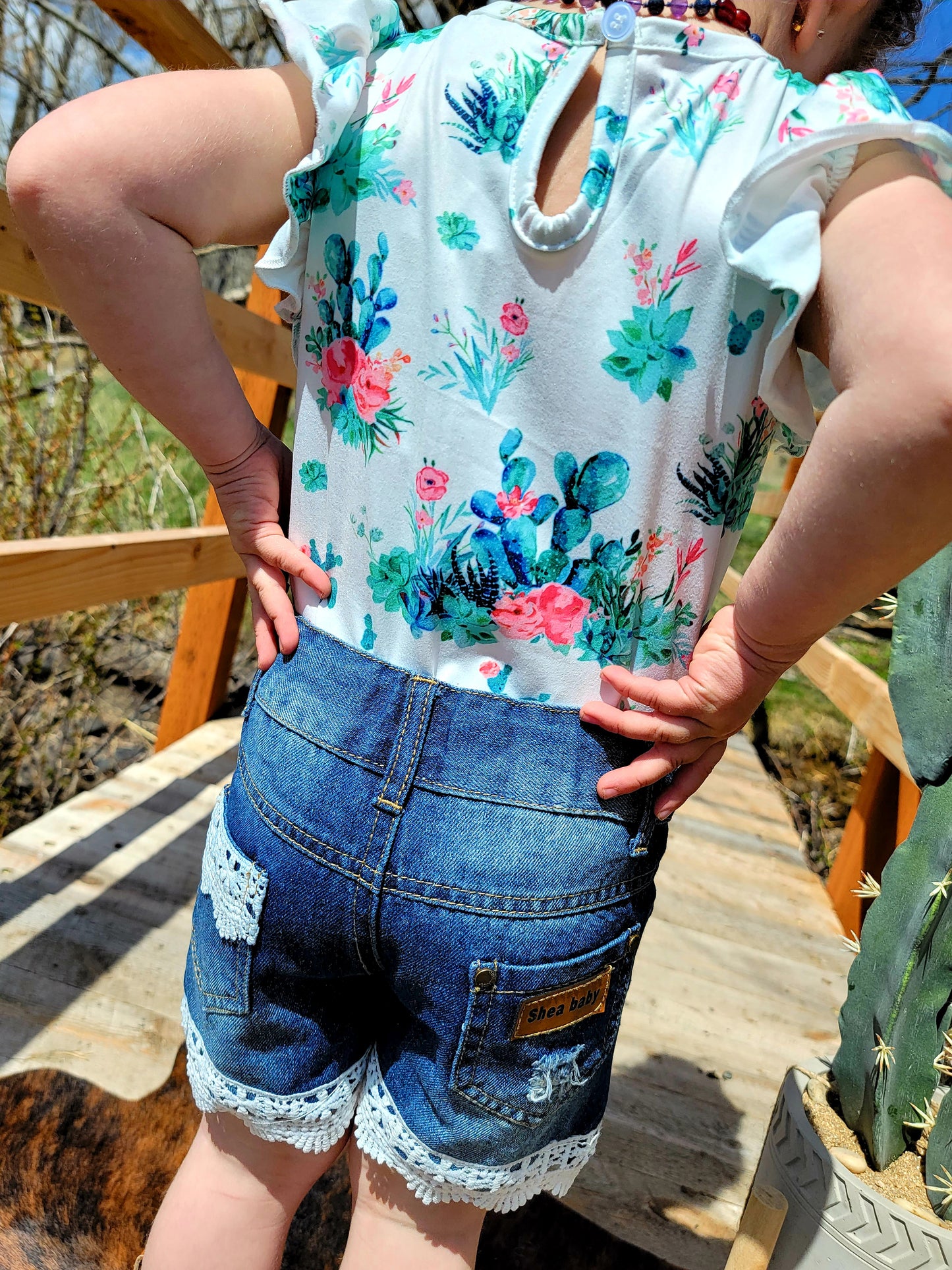 Cactus Fringe Bodysuit