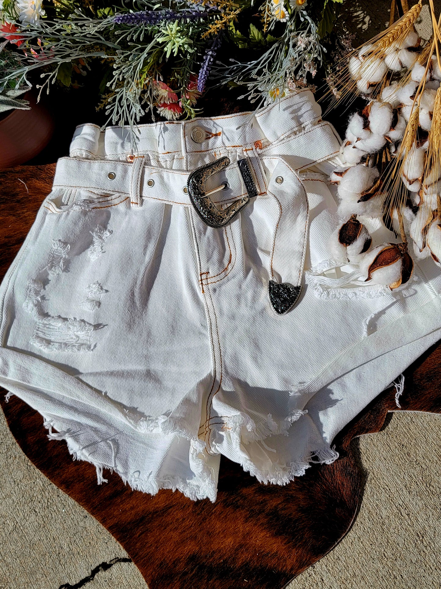 Dolly Denim (White)