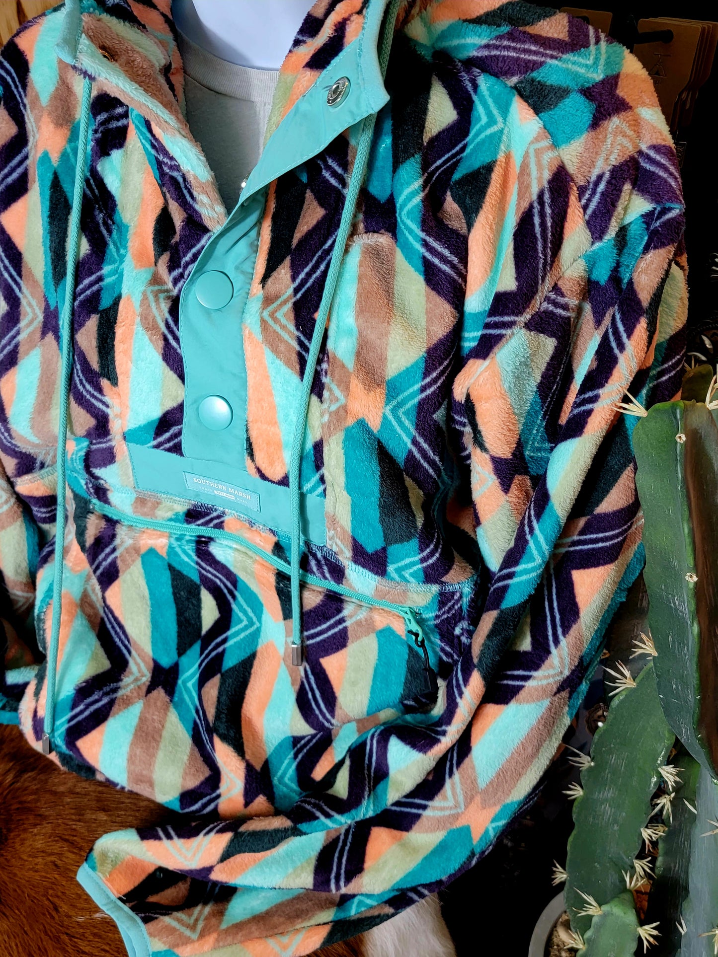 Playa Printed Pullover