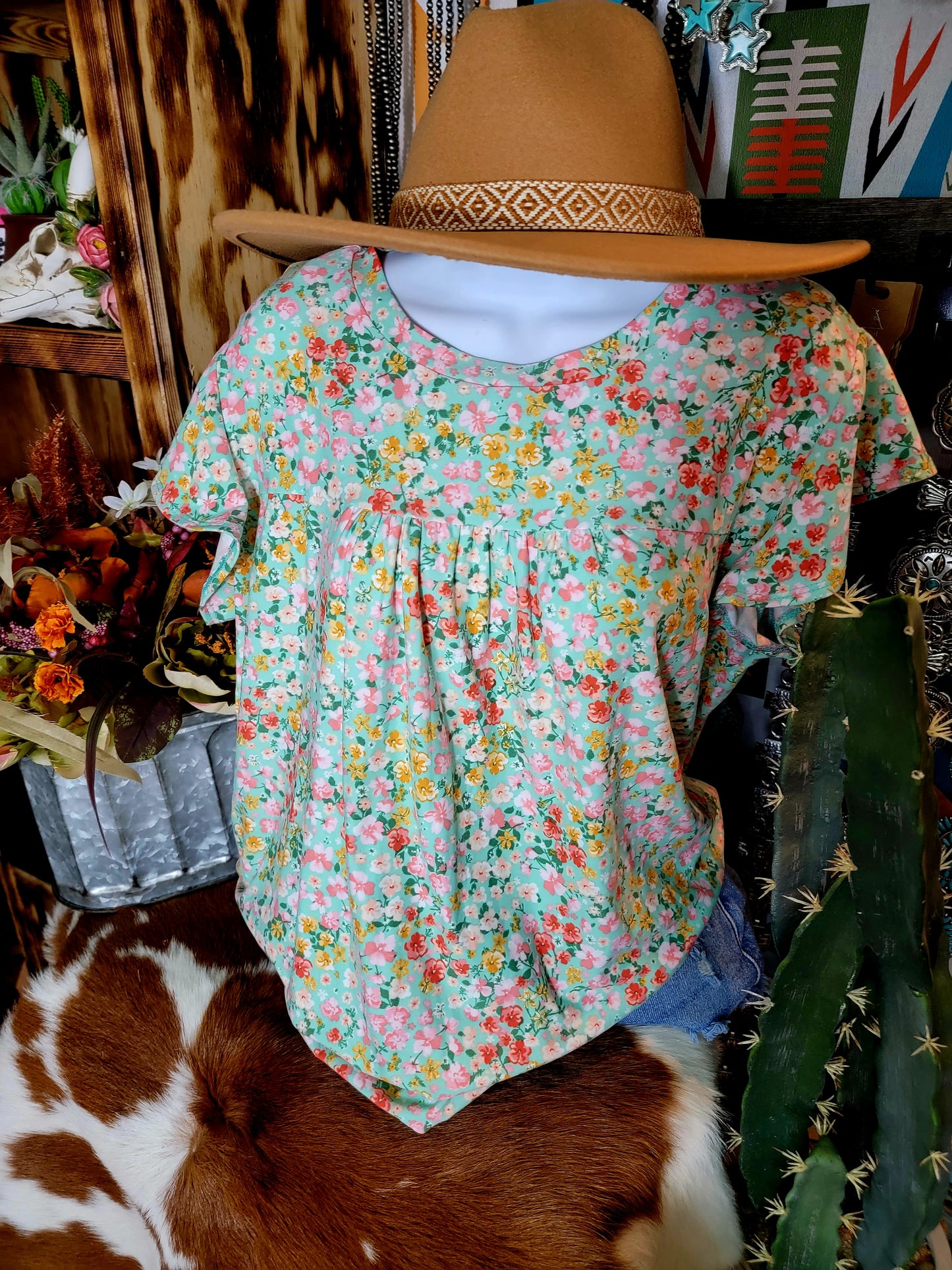 Fall Flower Top