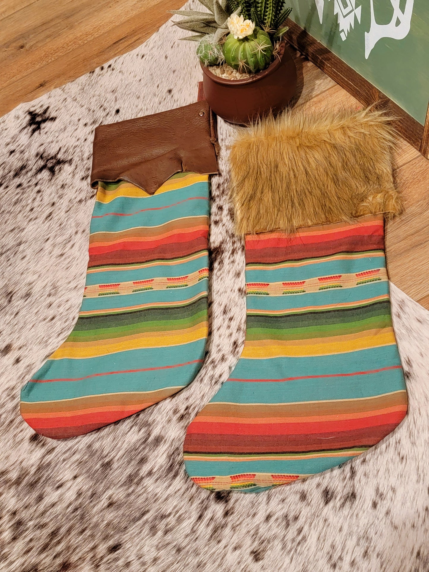 Serape Stockings (Dark)