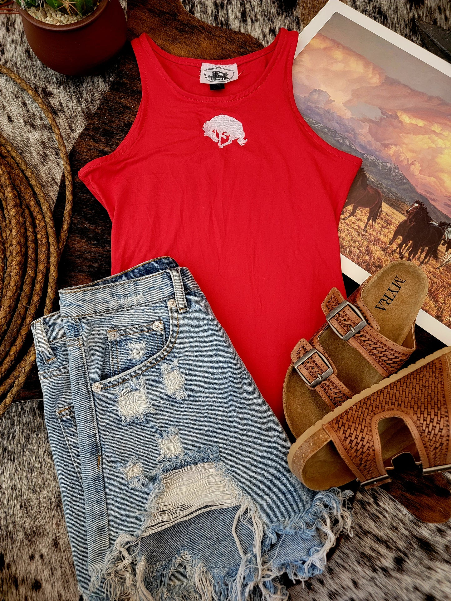 Bronc Buster Embroidered Bodysuits
