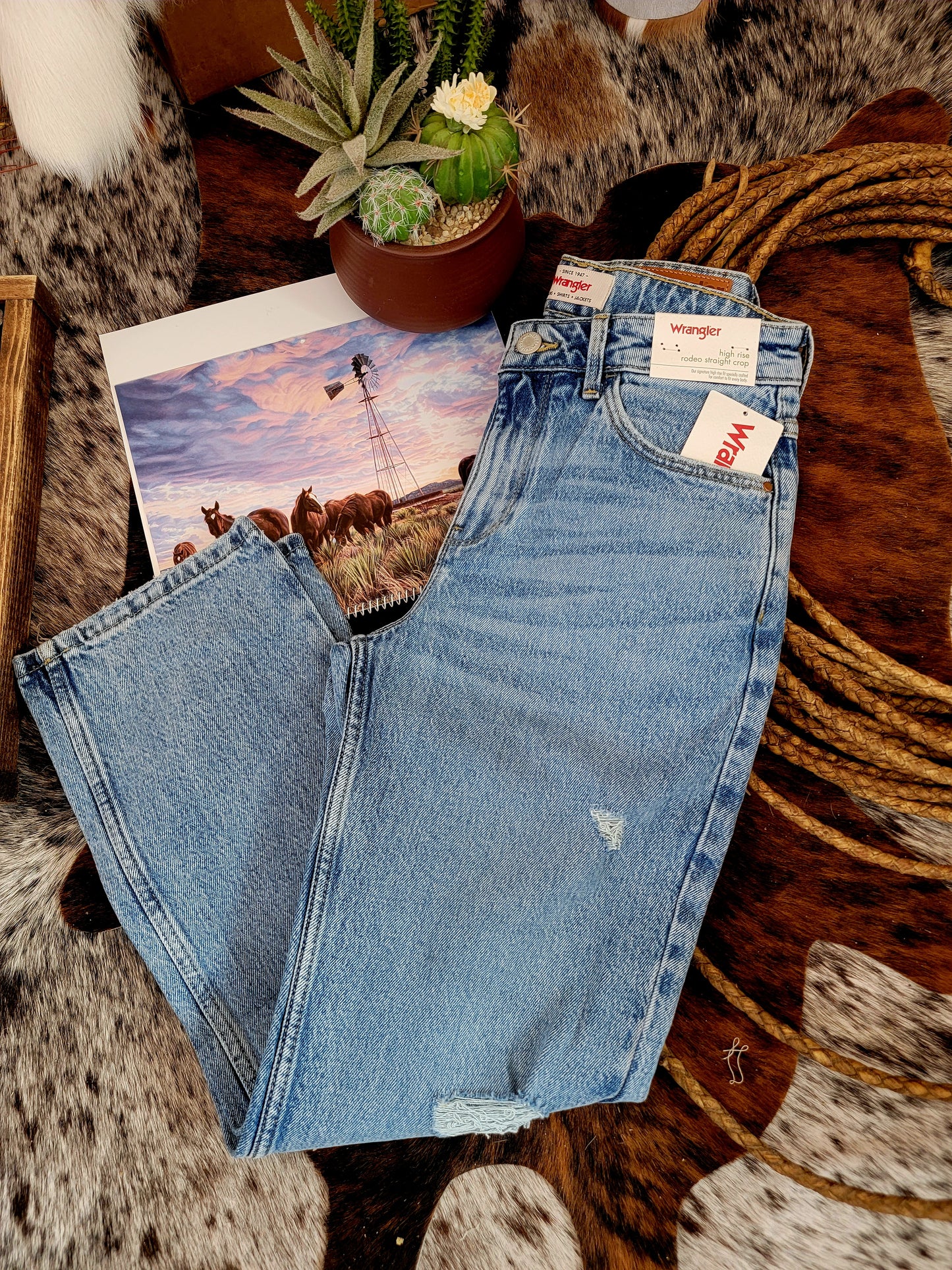 Wrangler Rodeo Crop