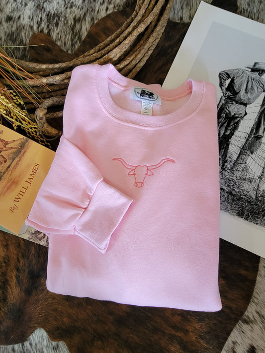 Pink Longhorn