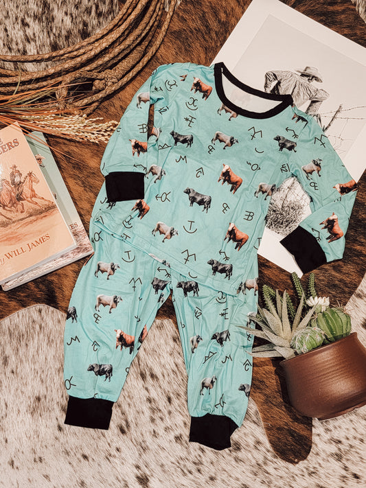 Branding Cattle Pajamas