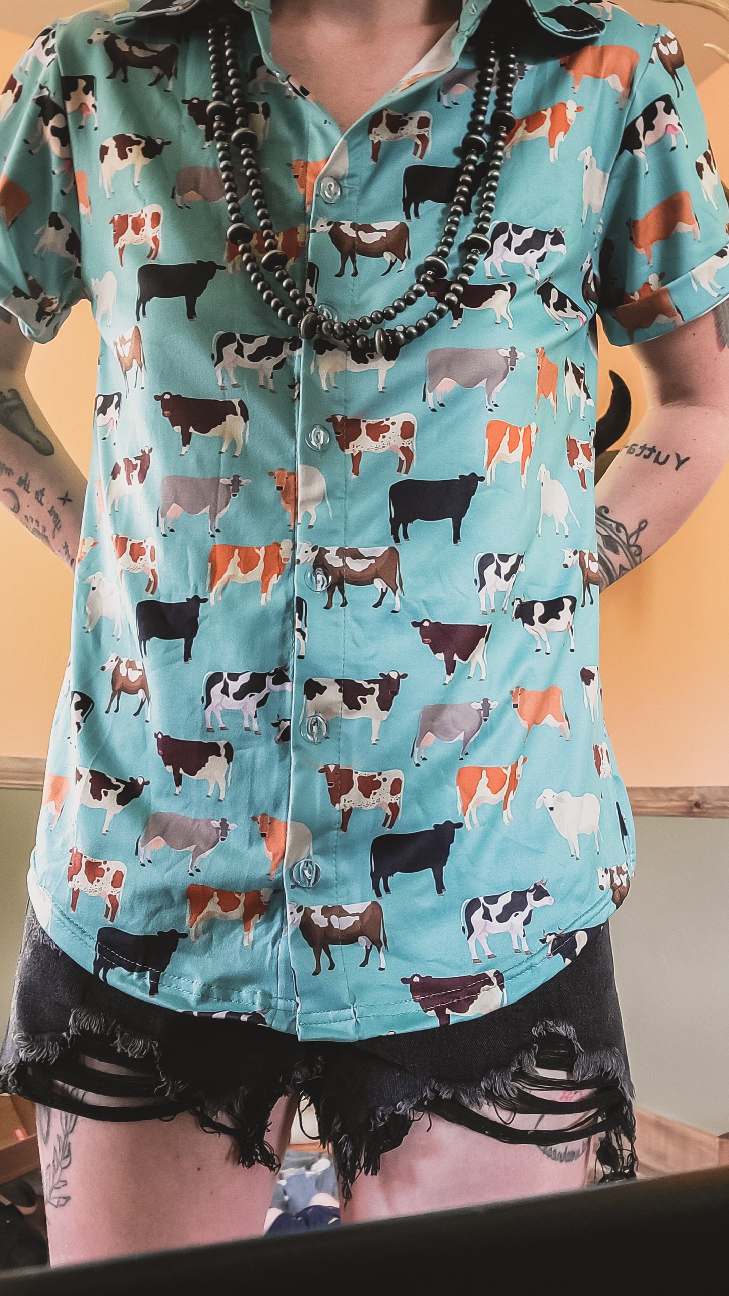 Cows of Many Colors Blouse