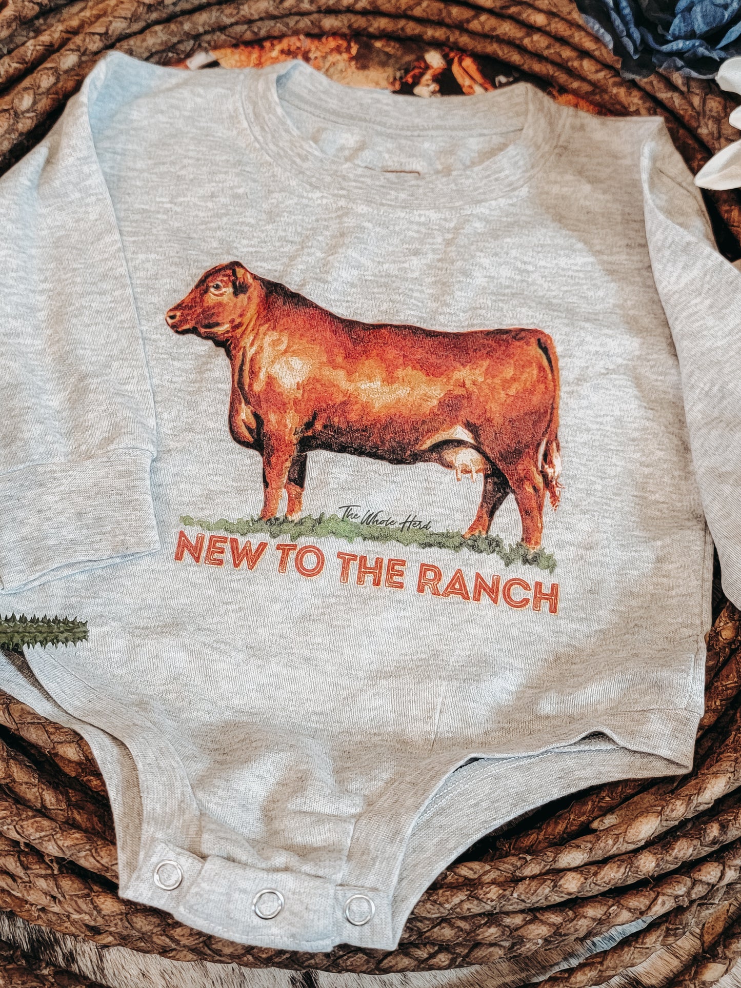 New To The Ranch Onesie