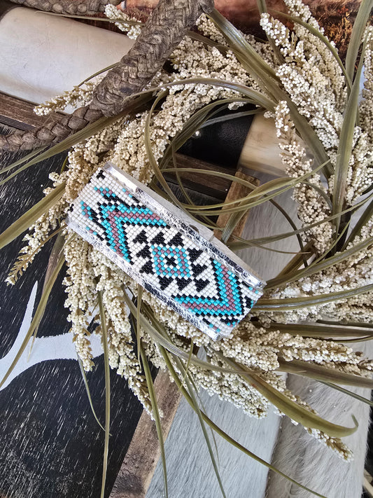 Halina River Leather Cuff