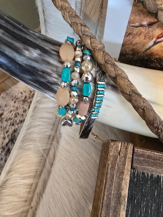 Fallon's Love Stacked Bracelet