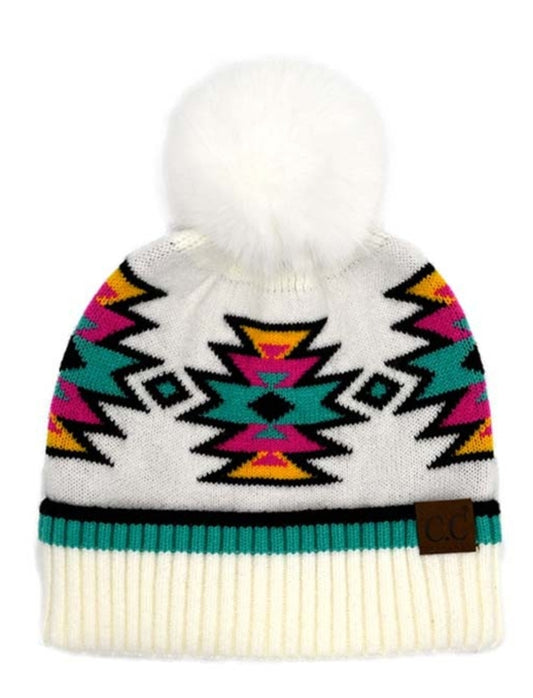 CC Southwest Beanie (Ivory)