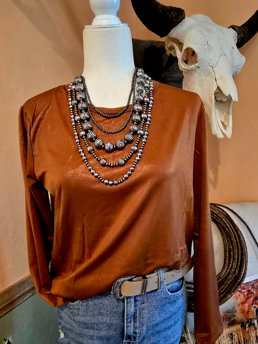 Swanky Leather LS *Saddle