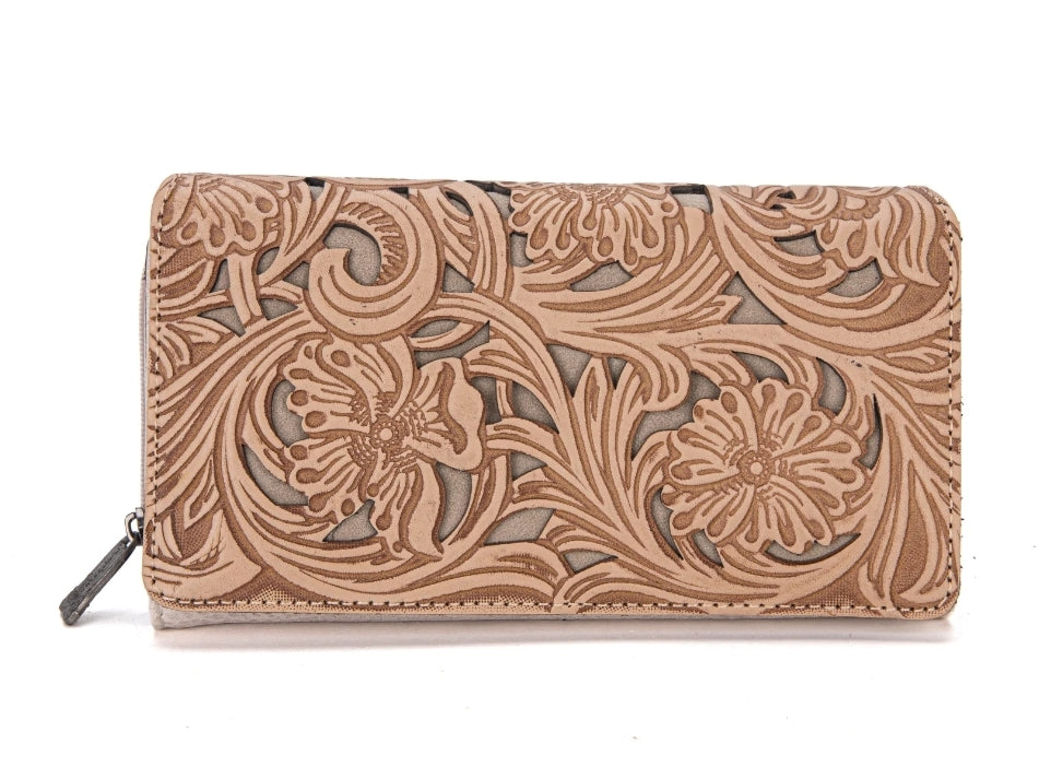 Floral Tooled (Tan)