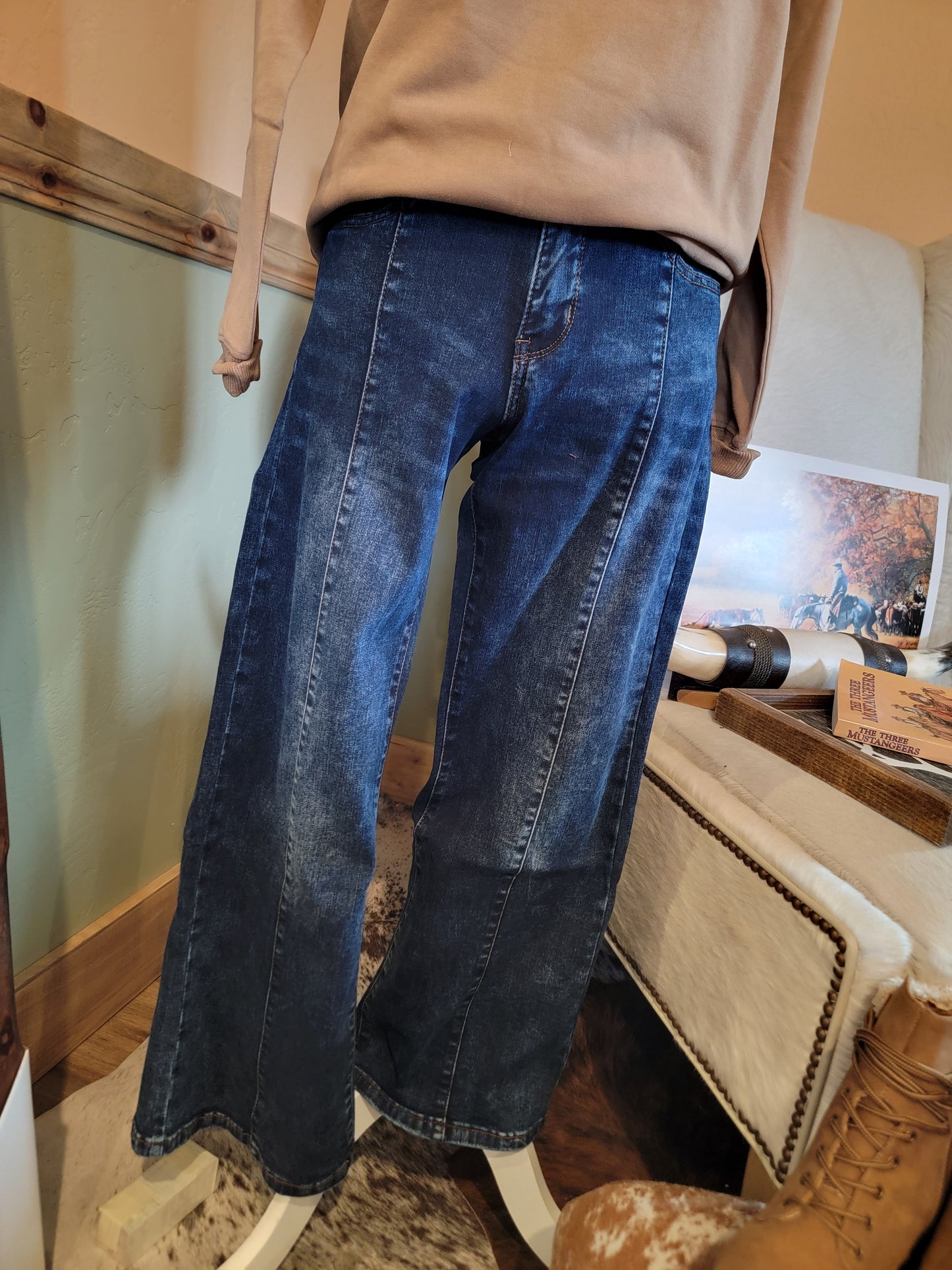 Vintage Cowgal Capri