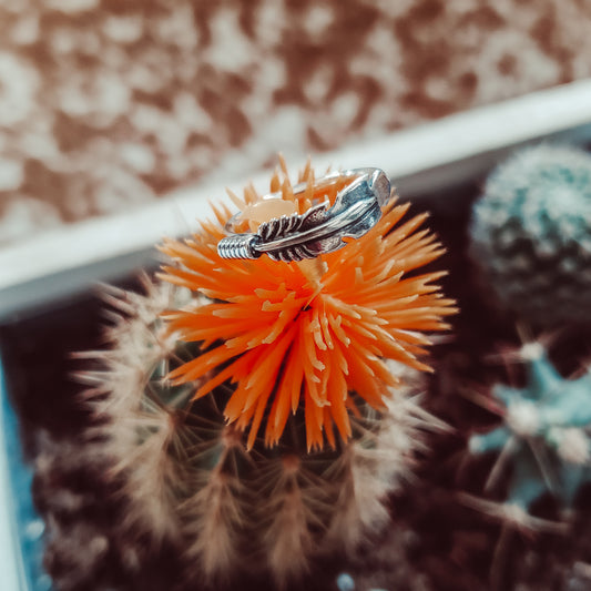 Feather Stacker Ring