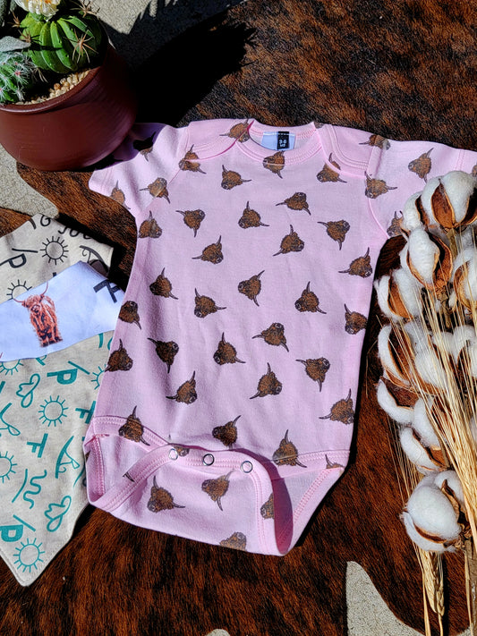 Buckaroo Branded Onesie (Highlander)