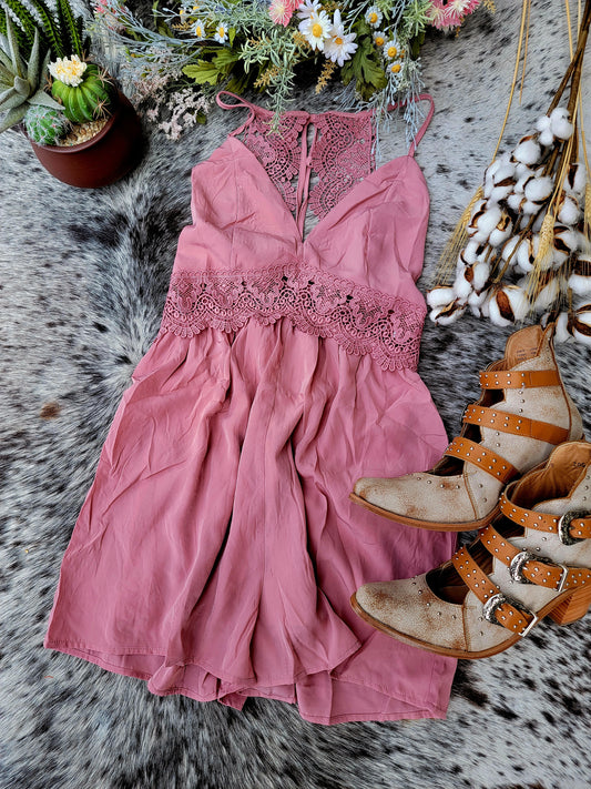 Amy Romper (Mauve)
