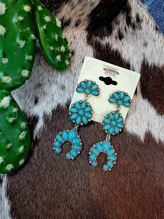 3 Tier Squash Earrings