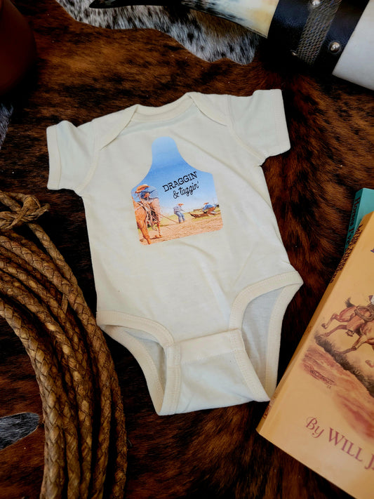 Draggin & Taggin Onesie