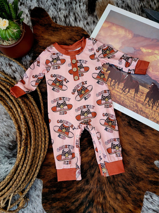 Country Kid Romper