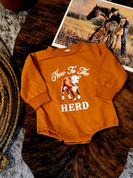 New To The Herd Onesie